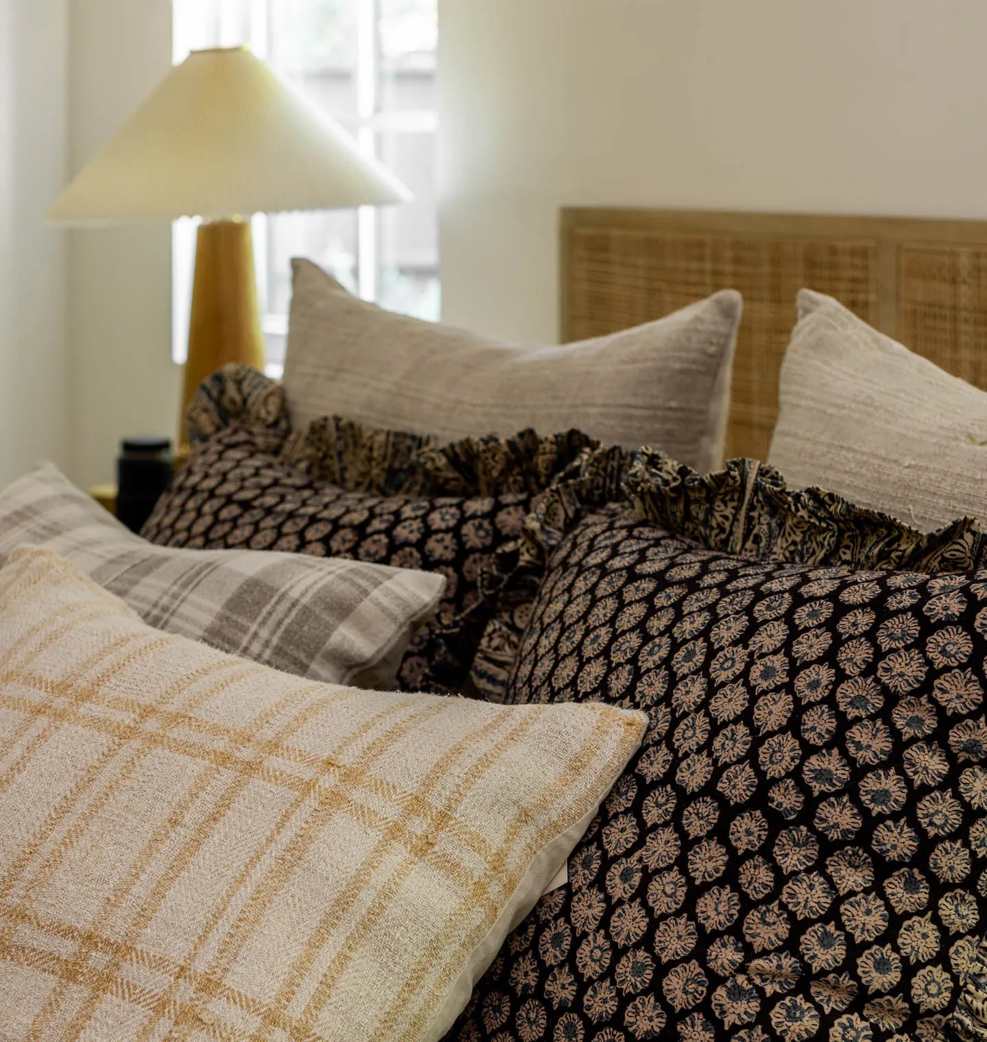 Anika Ruffled Pillow