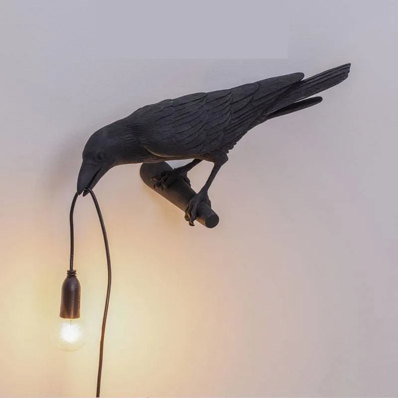 Modern Resin Bird Desk Lamp